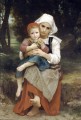 Frere et soeur bretons Realism William Adolphe Bouguereau